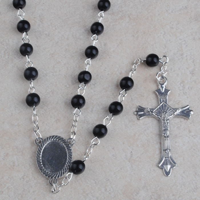 ,plastic beads rosary